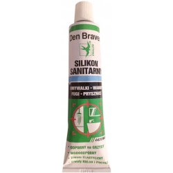 DB silicone sanit. biały luz  80 ml